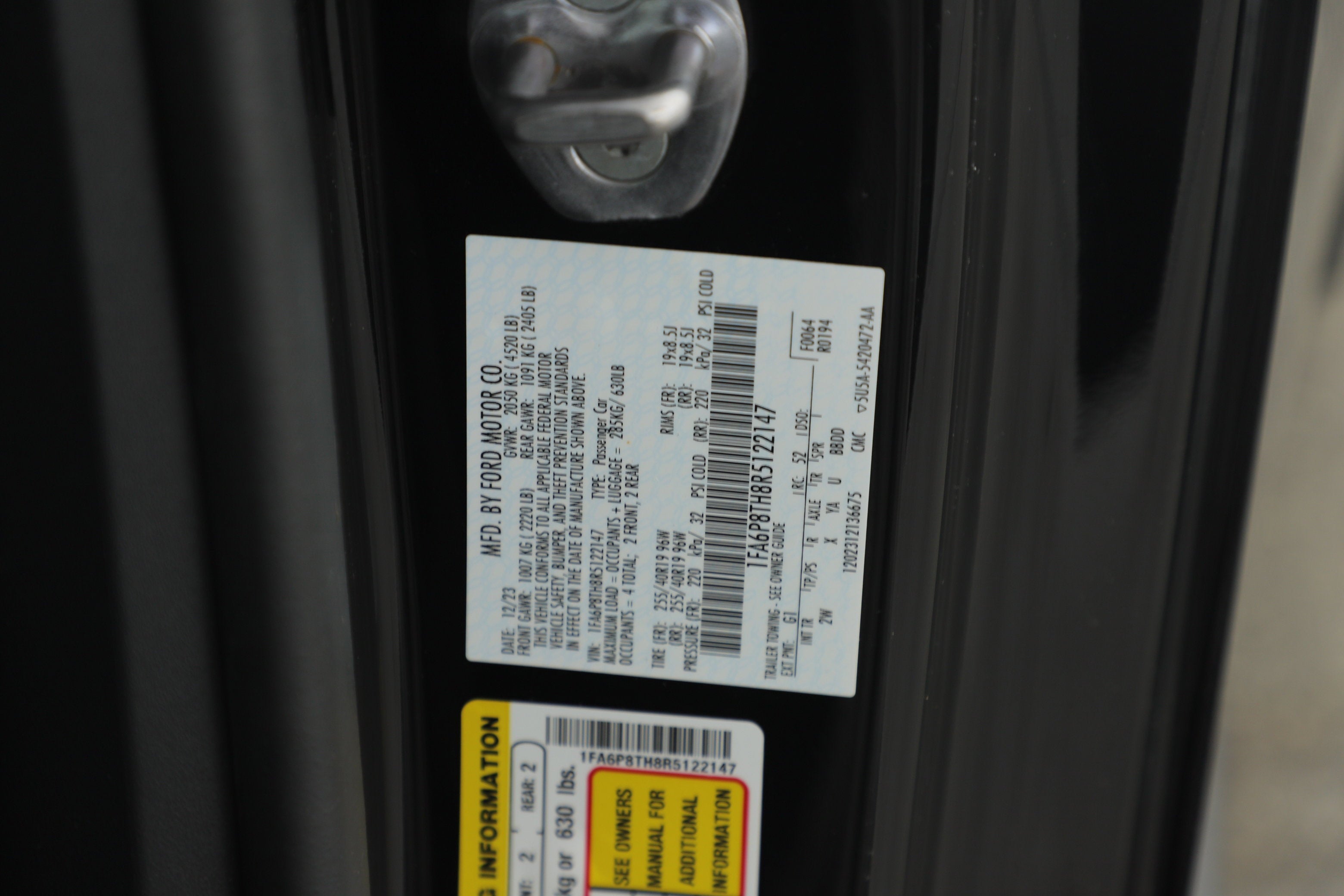 2024 Ford Mustang I4CP