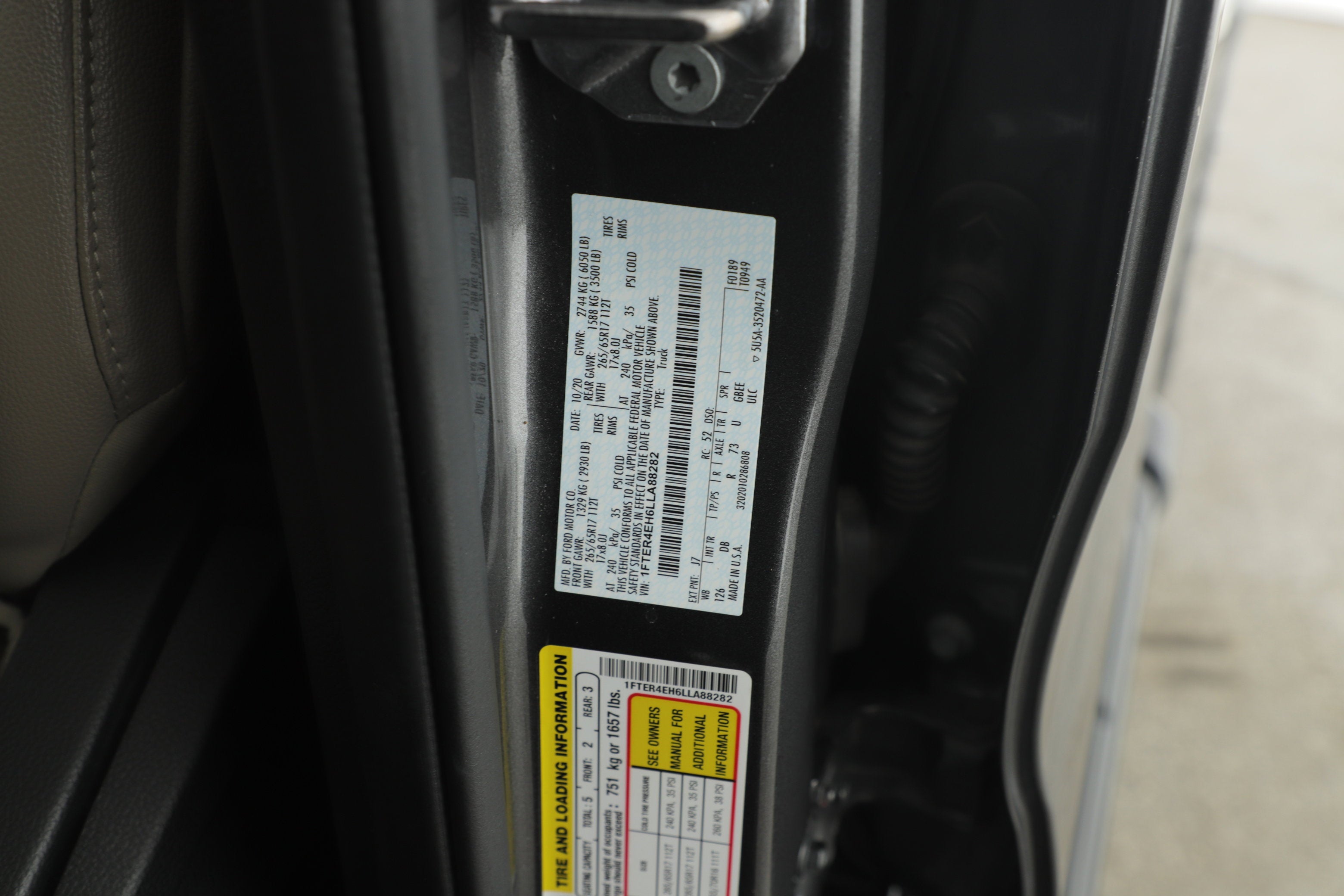 2020 Ford Ranger LARIAT