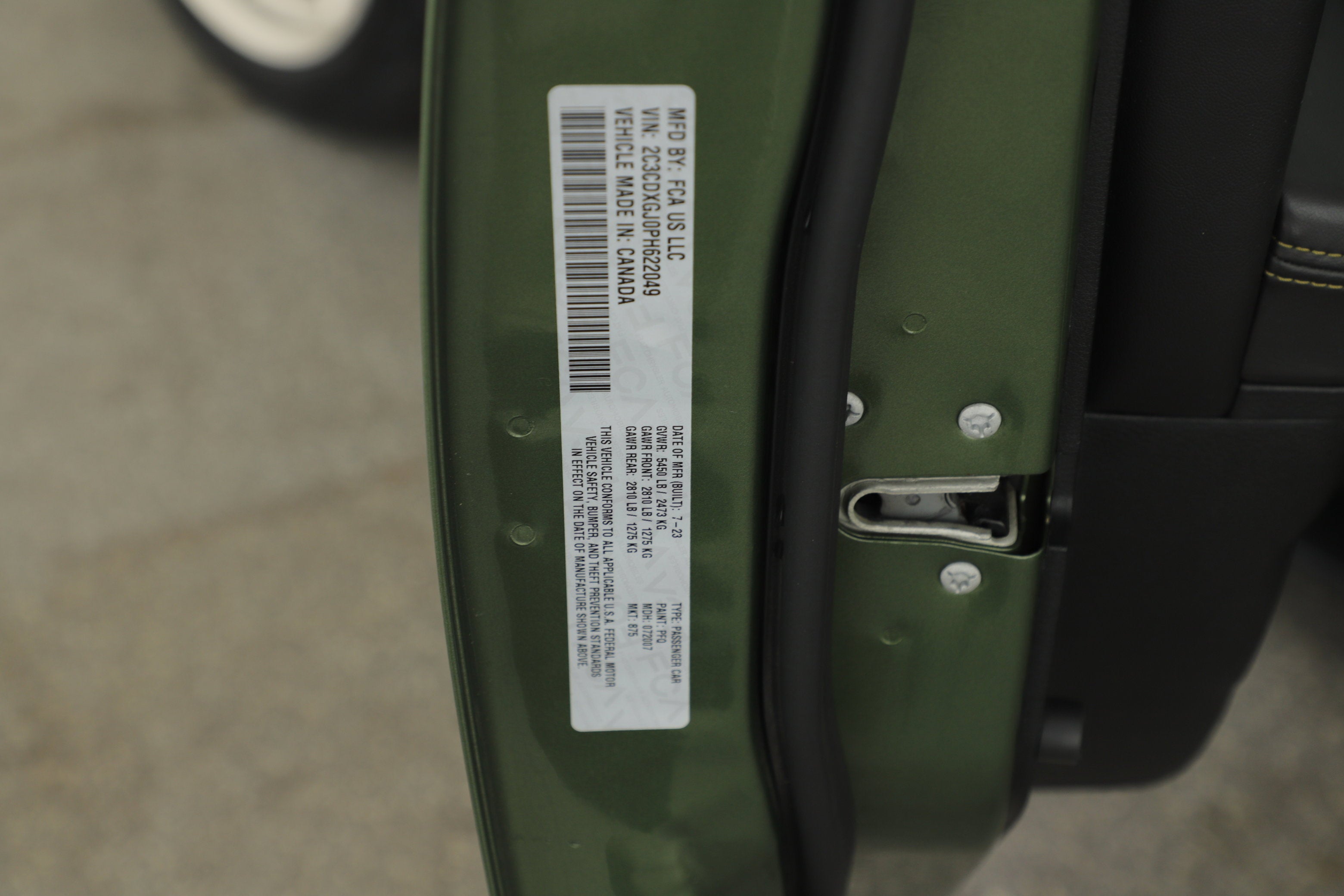 2023 Dodge Charger Scat Pack Widebody