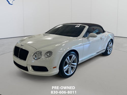 2013 Bentley Continental GT V8 V8