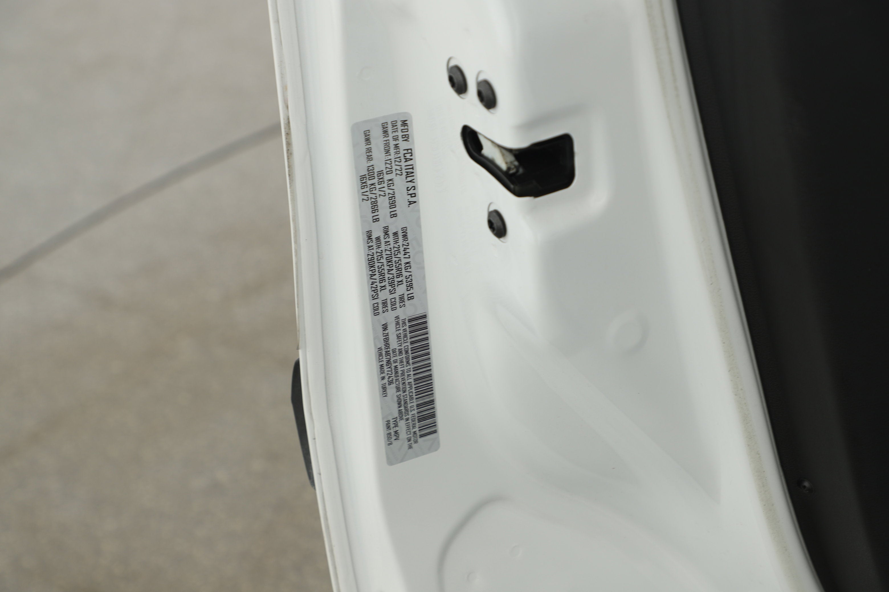 2022 RAM ProMaster City Cargo Van Tradesman