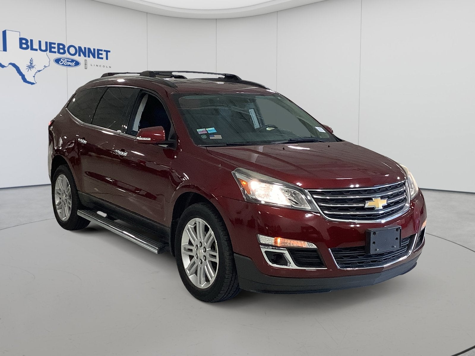 Used 2015 Chevrolet Traverse 1LT with VIN 1GNKRGKD4FJ100569 for sale in New Braunfels, TX