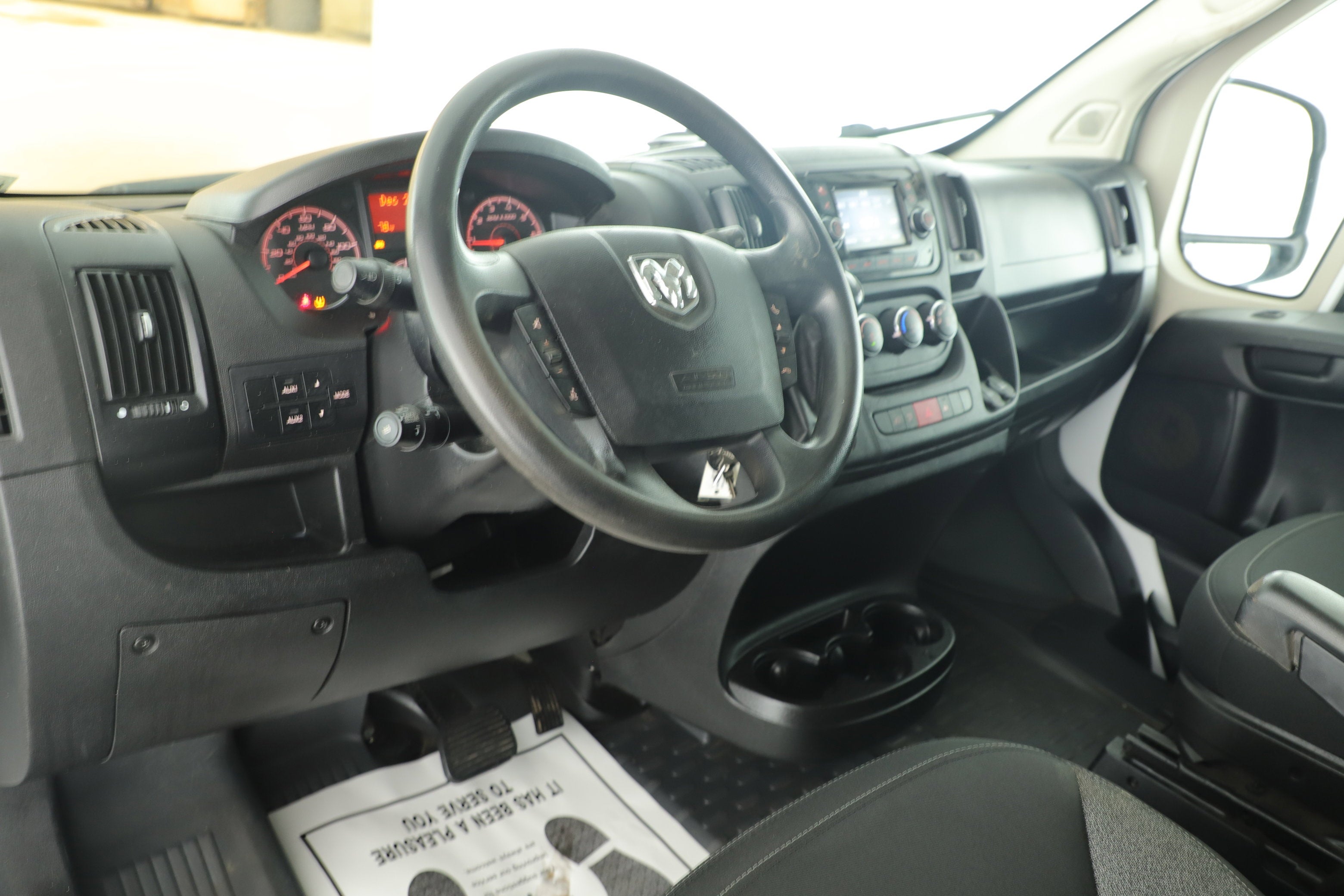 2018 RAM ProMaster Cutaway Base