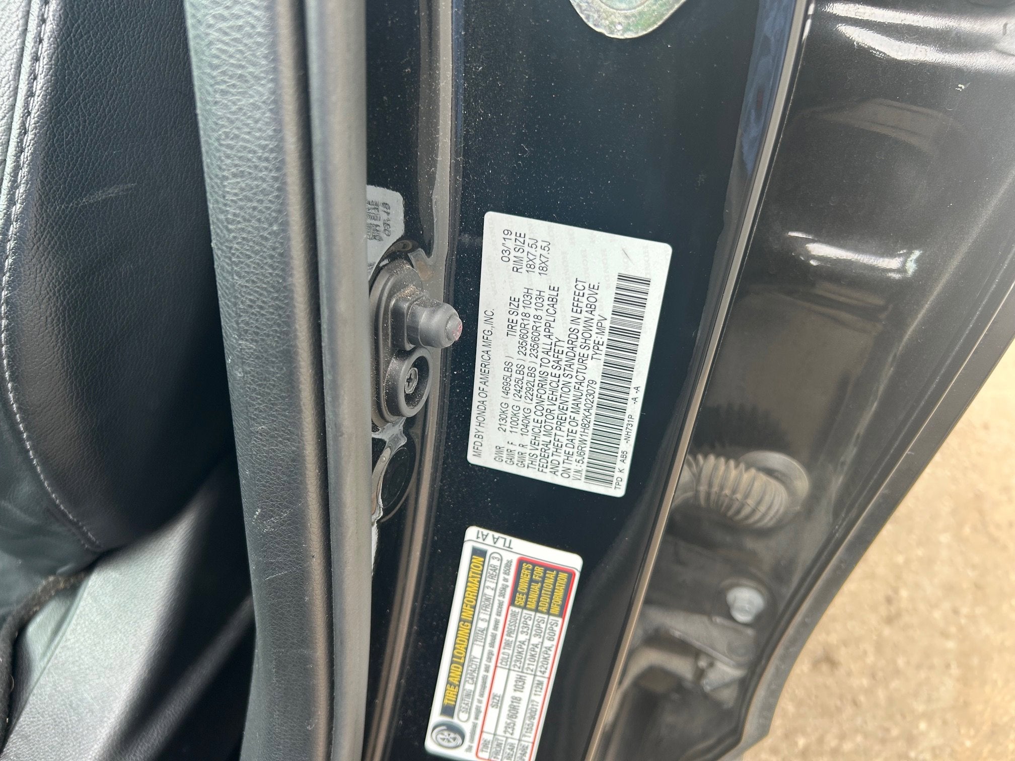 2019 Honda CR-V EX-L