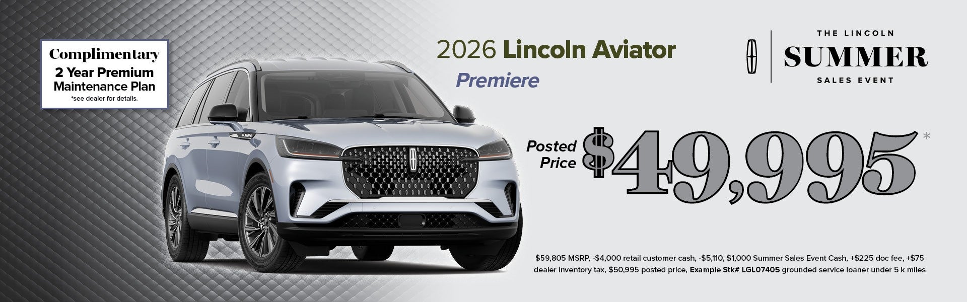 2026 Lincoln Aviator 