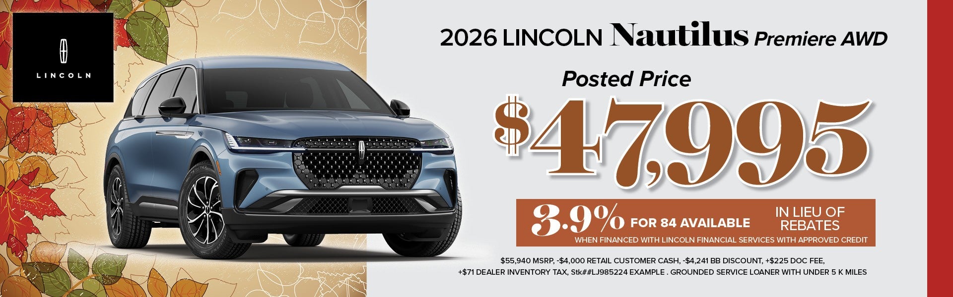 lincoln Specials 
